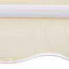 Awning Top Sunshade Canvas Cream 3 x 2,5 m