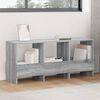 vidaXL Magazine Rack Grey Sonoma 102 x 30 x 45 cm