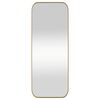 vidaXL Wall-mounted Mirror Gold 30x80 cm Rectangle