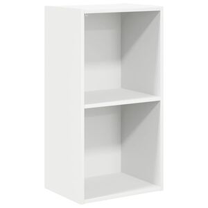 vidaXL Bookcase White 40x30x76,5 cm Engineered Wood