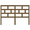 vidaXL Bed Headboard Honey Brown 141x4x100 cm Solid Wood Pine