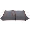 vidaXL Tunnel Tent with Roof Grey and Orange 700 x 590 x 215 cm