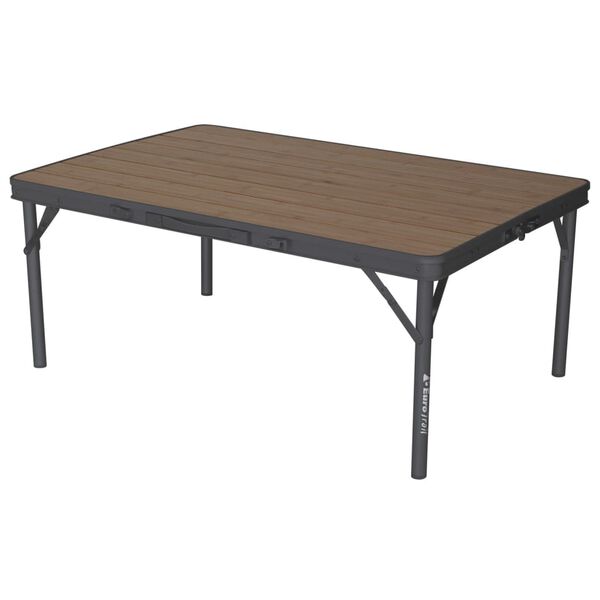 Eurotrail Camping Table Balazuc Bamboo 90 x 60 cm