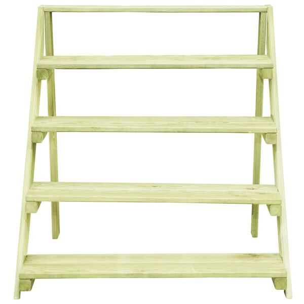 vidaXL Plant Stand 80x80x80 cm Impregnated Pinewood