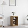 vidaXL LED Sideboard Artisan Oak 41 x 37 x 67 cm Engineered Wood
