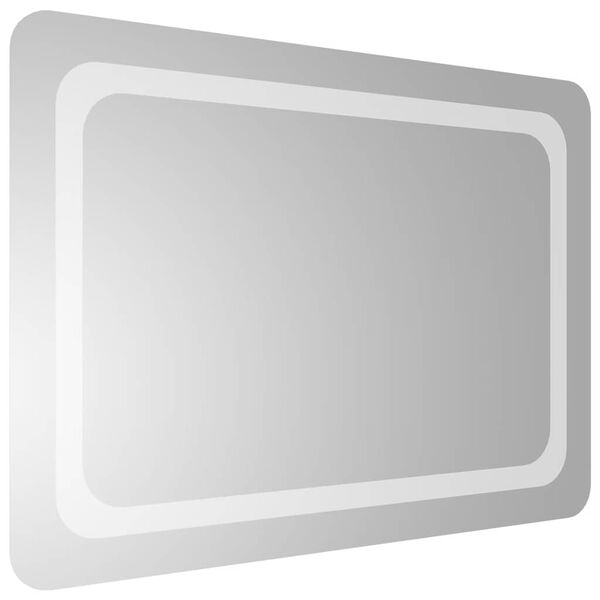 vidaXL LED Bathroom Mirror 70x50 cm