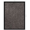 vidaXL Doormat Striped Beige 40x60 cm