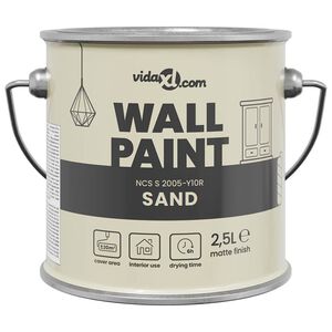 vidaXL Wall Paint Brown 16.5 x 16.5 x 16 cm Wall Print