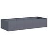 vidaXL Planter Anthracite 200x80x40 cm Steel