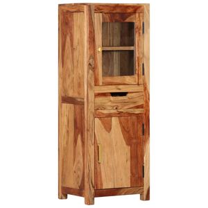 vidaXL Highboard 40x34x110 cm Solid Wood Acacia