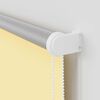 vidaXL Roller Blind Blackout Yellow 150x150 cm Fabric Width 146.6 cm Polyester