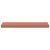 vidaXL Wall Shelf 2 pcs Red 80 x 23.5 x 4 cm Engineered Wood