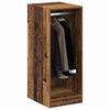 vidaXL Wardrobe with Shelf with Storage Old Wood 41 x 48 x 102 cm