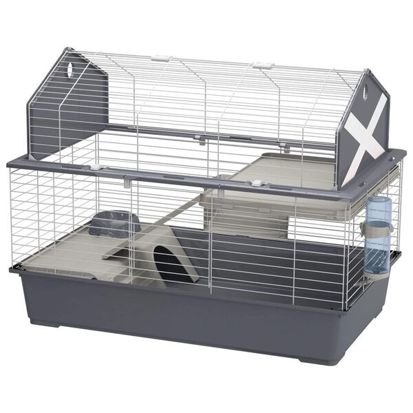 Ferplast Rabbit Cage Barn 100 96x57x73 cm Grey