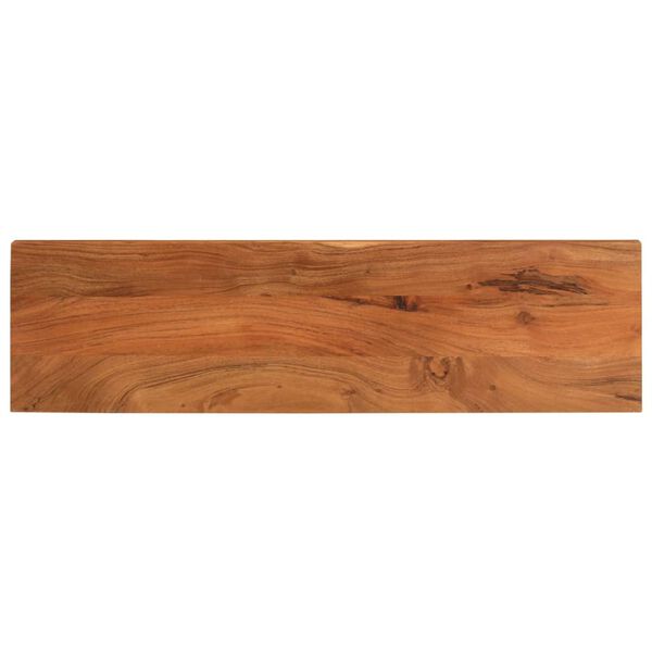 vidaXL Table Top 110x30x3.8 cm Rectangular Solid Wood Acacia