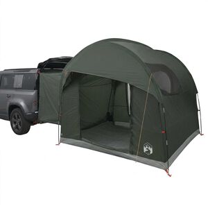 vidaXL Tailgate Tent with Rainfly Water-resistant Army Green