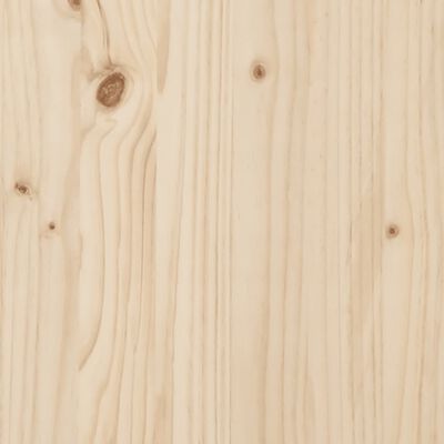 vidaXL Headboard 180x3x80 cm Solid Wood Pine