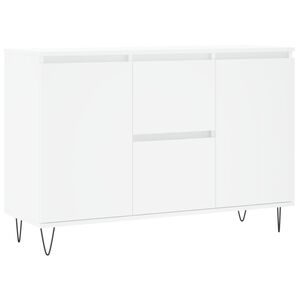 vidaXL Sideboard White 101.5x35x70 cm Engineered Wood