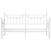 vidaXL Daybed Frame White 80 x 200 cm Steel