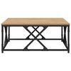 vidaXL Coffee Table Artisan oak 70 x 70 x 30 cm Engineered wood