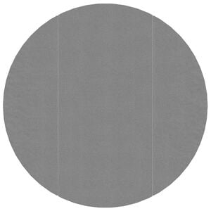 vidaXL Pool Ground Cloth Light Grey &Oslash;306 cm Polyester Geotextile