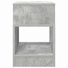 vidaXL End Table 2 pcs Concrete Grey 30.5 x 30 x 45 cm Engineered Wood