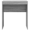 vidaXL Desk Grey sonoma 70 x 40 x 76 cm Engineered wood