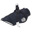vidaXL Dog Coat Navy Blue L32