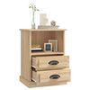 vidaXL Bedside Cabinet Sonoma Oak 43x36x60 cm