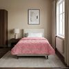 vidaXL Full Year Duvet Pink 155 x 200 cm Microfiber and Teddy fleece