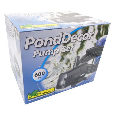 Ubbink Pump Set for Pond Spitters SoArte Black 1386290