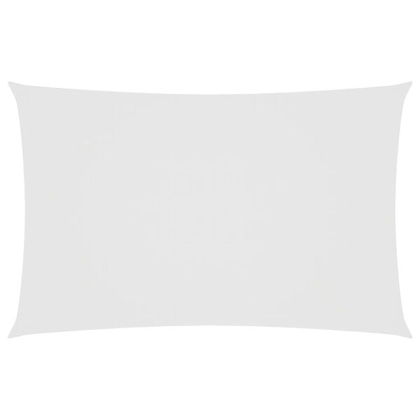 vidaXL Sunshade Sail Oxford Fabric Rectangular 5x8 m White