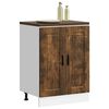 vidaXL Kitchen Base Cabinet&nbsp;Porto Smoked Oak Engineered Wood