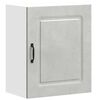 vidaXL Kitchen Wall Cabinet Kalmar Concrete Grey Engineered Wood
