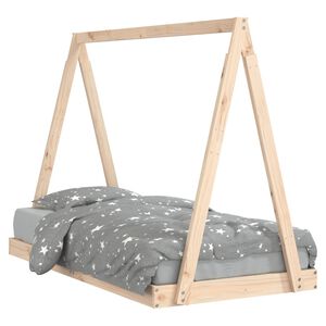 vidaXL Kids Bed Frame 80x160 cm Solid Wood Pine