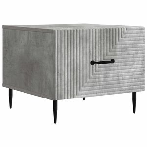 vidaXL Coffee Table Concrete Grey 49 x 50 x 40 cm Engineered Wood
