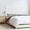 vidaXL Wall Headboard White 147x3x60 cm Solid Wood Pine