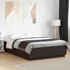 vidaXL Bed Frame with LED without Mattress Black 120x200 cm