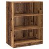 vidaXL Wardrobe with Shelf with Storage Old wood 77 x 48 x 102 cm PB