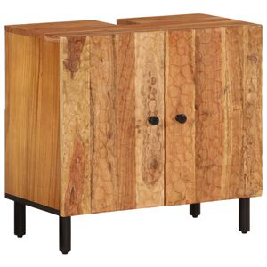 vidaXL Bathroom Sink Cabinet 62x33x58 cm Solid Wood Acacia