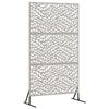 vidaXL Privacy Screen Grey 100 x 50 x 180 cm Steel