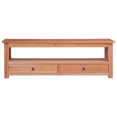 vidaXL TV Cabinet 115x30x40 cm Solid Mahogany Wood