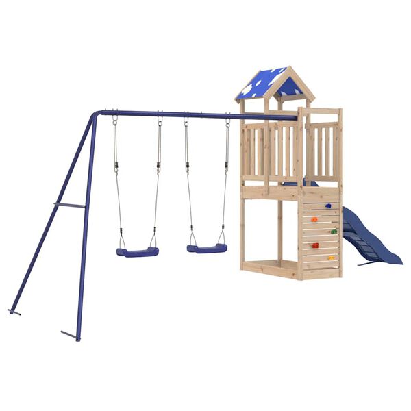 vidaXL Outdoor Playset Solid Wood Pine