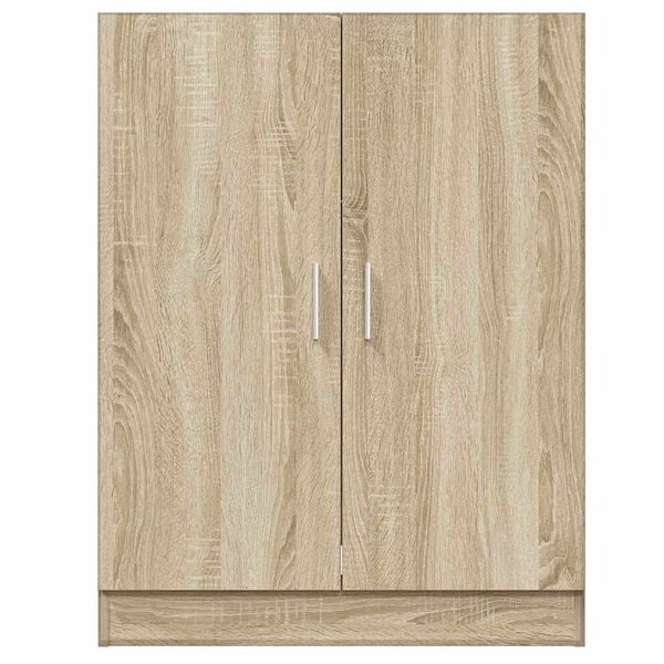 vidaXL Washing Machine Cabinet Sonoma Oak 70.5x71.5x91.5 cm