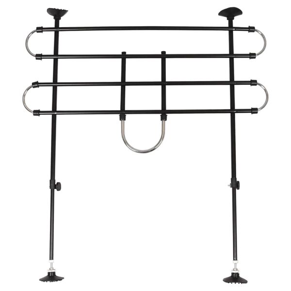 FLAMINGO 2 Bar Car Dog Guard with 2 Options Eduard Black