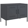 vidaXL TV Cabinets 2 pcs Anthracite 68x39x50.5 cm Steel