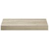 vidaXL Floating Wall Shelf Oak 40x23x3.8 cm MDF