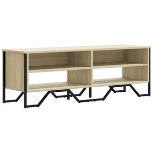 vidaXL TV Cabinet Sonoma Oak 122x34x41 cm Engineered Wood