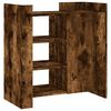 vidaXL Sideboard Smoked Oak 73,5x35x75 cm Engineered Wood