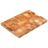 vidaXL Chopping Board 50x34x3.8 cm Solid Acacia Wood